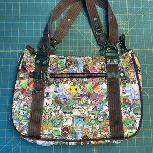 Tokidoki Eco Mondo/Living Green Mascots Shoulder Tote Handbag Purse